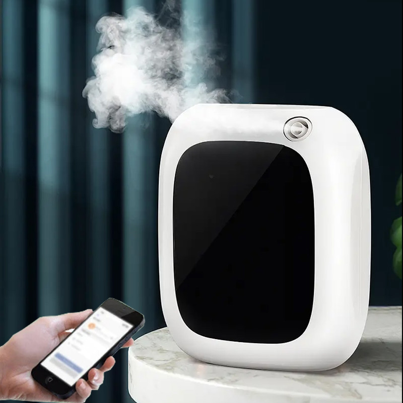 Home Fragrance Manufacturers - เครื่องกระจายกลิ่นน้ำมันหอมระเหยบลูทูธ 1500 ลบ.ม. กลิ่นหอมสำหรับบ้าน กลิ่นหอมอัตโนมัติ กลิ่นหอมสำหรับห้อง