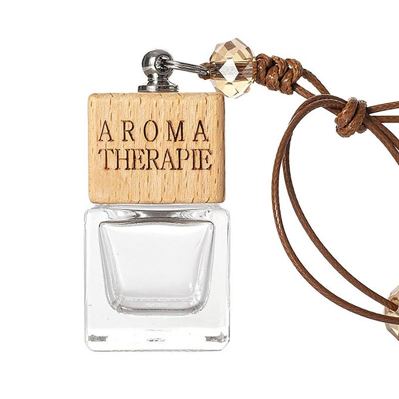 In Home Fragrance Products - ขวดน้ำหอมจี้ขวดน้ำหอมพร้อมผลิตภัณฑ์น้ำมันหอมระเหยในบ้านสายคล้องปรับได้สำหรับกระเป๋านักเรียนรถห้องน้ำ