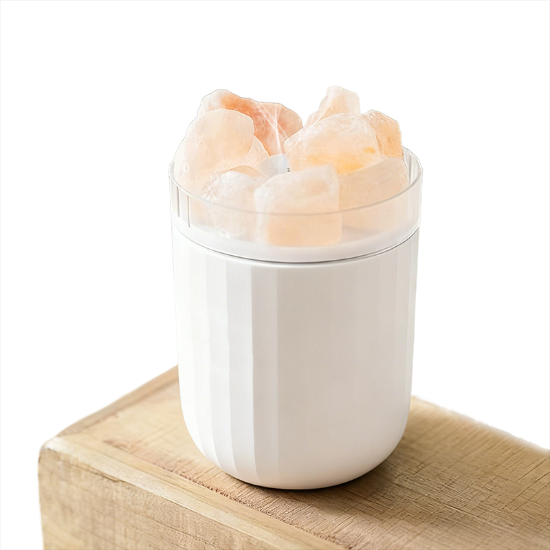 Home Fragrance Oils For Diffusers - เครื่องกระจายกลิ่นน้ำมันหอมระเหยพร้อมไฟกลางคืน เครื่องเพิ่มความชื้นแบบไอน้ำเย็น ชาร์จไฟได้ พร้อมหินคริสตัลสำหรับกระจายกลิ่นหอม เหมาะเป็นของขวัญสำหรับเพื่อน