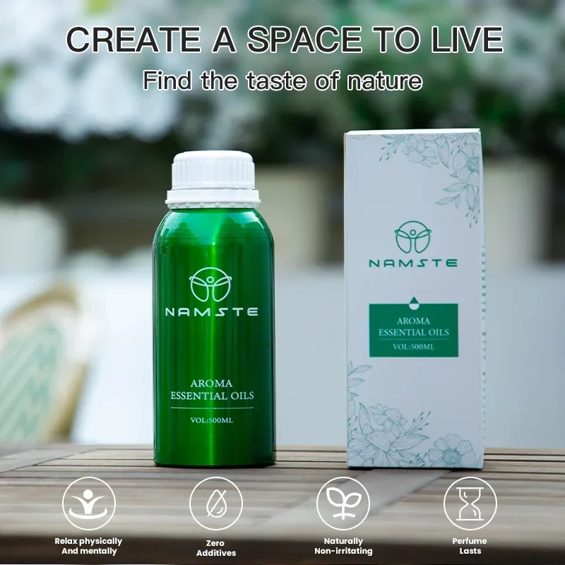 Home Fragrance Mist - Namaste 500ML Aroma Diffuser น้ํามันหอมระเหยแปดครั้งเข้มข้น Essence