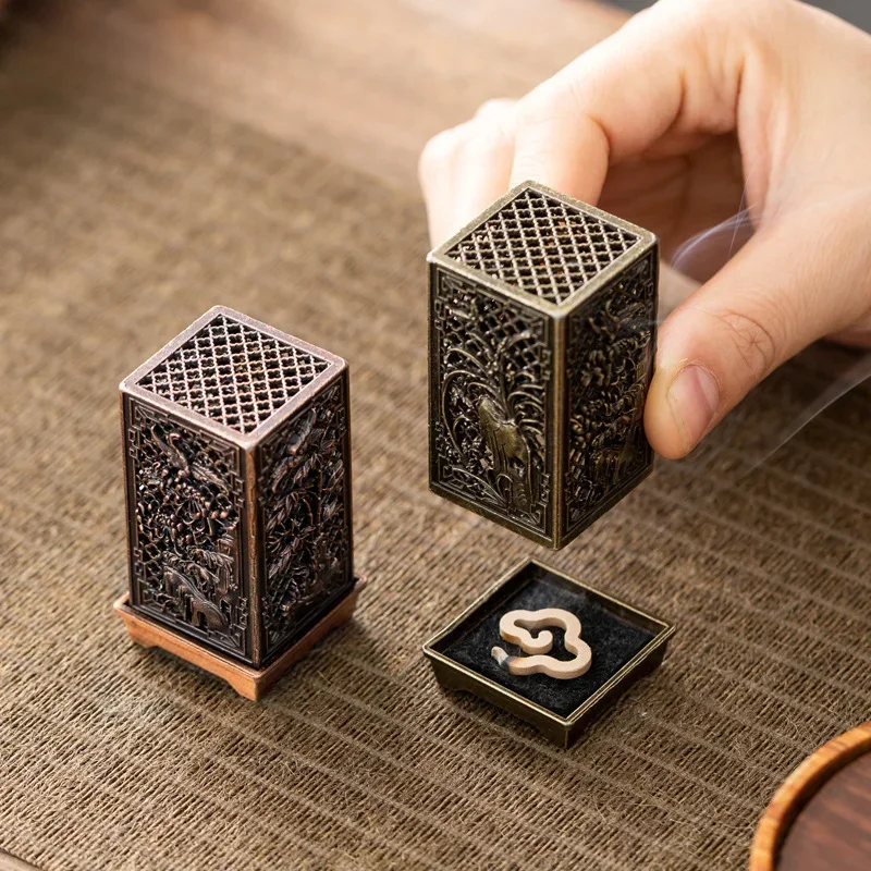 In Home Fragrance Products - แนวตั้งธูป Burner สังกะสีโลหะผสมธูป Burner MINI ธูป