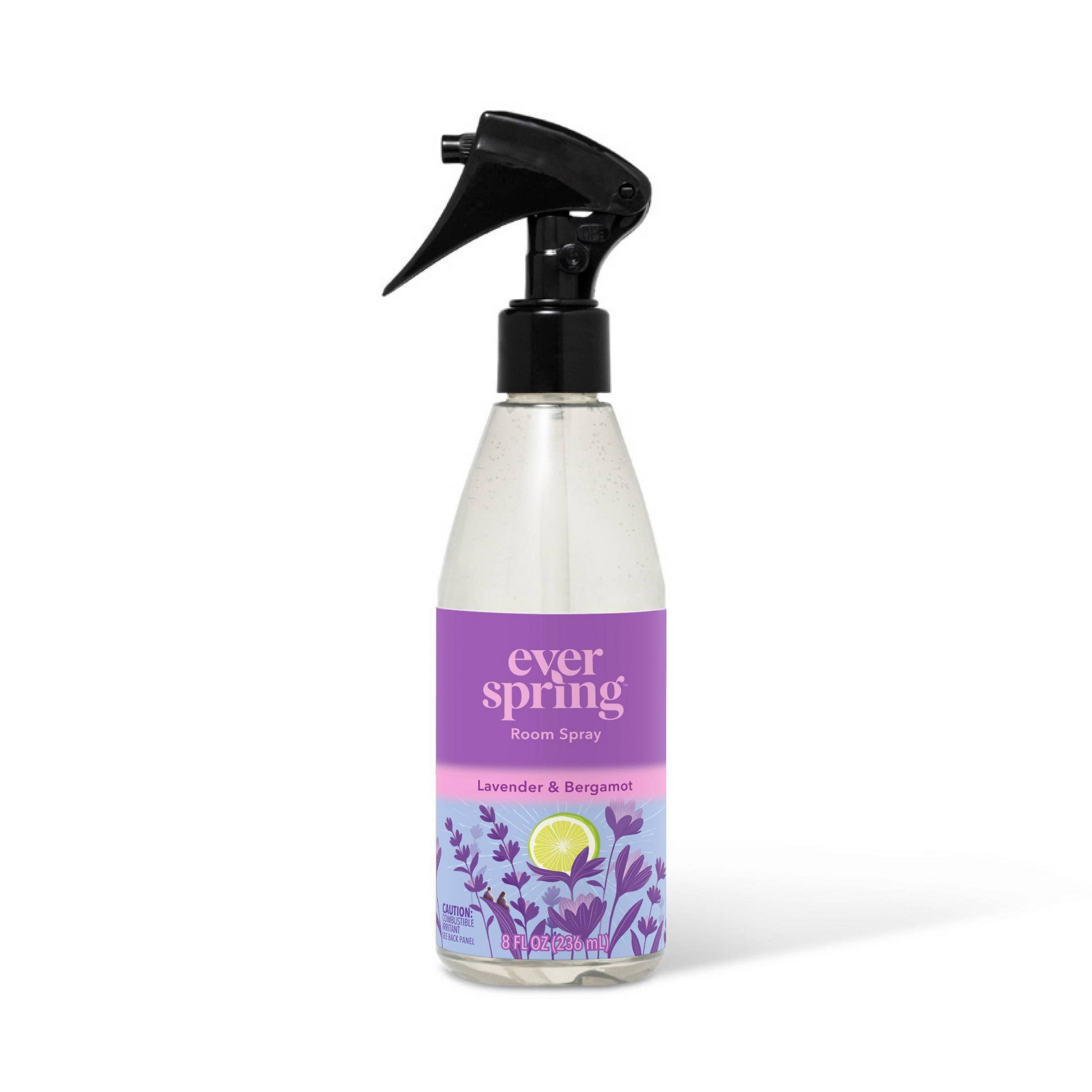 Home Fragrance Mist - สเปรย์ปรับอากาศกลิ่นลาเวนเดอร์เบอร์กาม็อท พร้อมกลิ่นหอมจากพืชธรรมชาติ สำหรับห้องน้ำ ห้องนอน และบ้าน เพื่อเพิ่มความสดชื่น