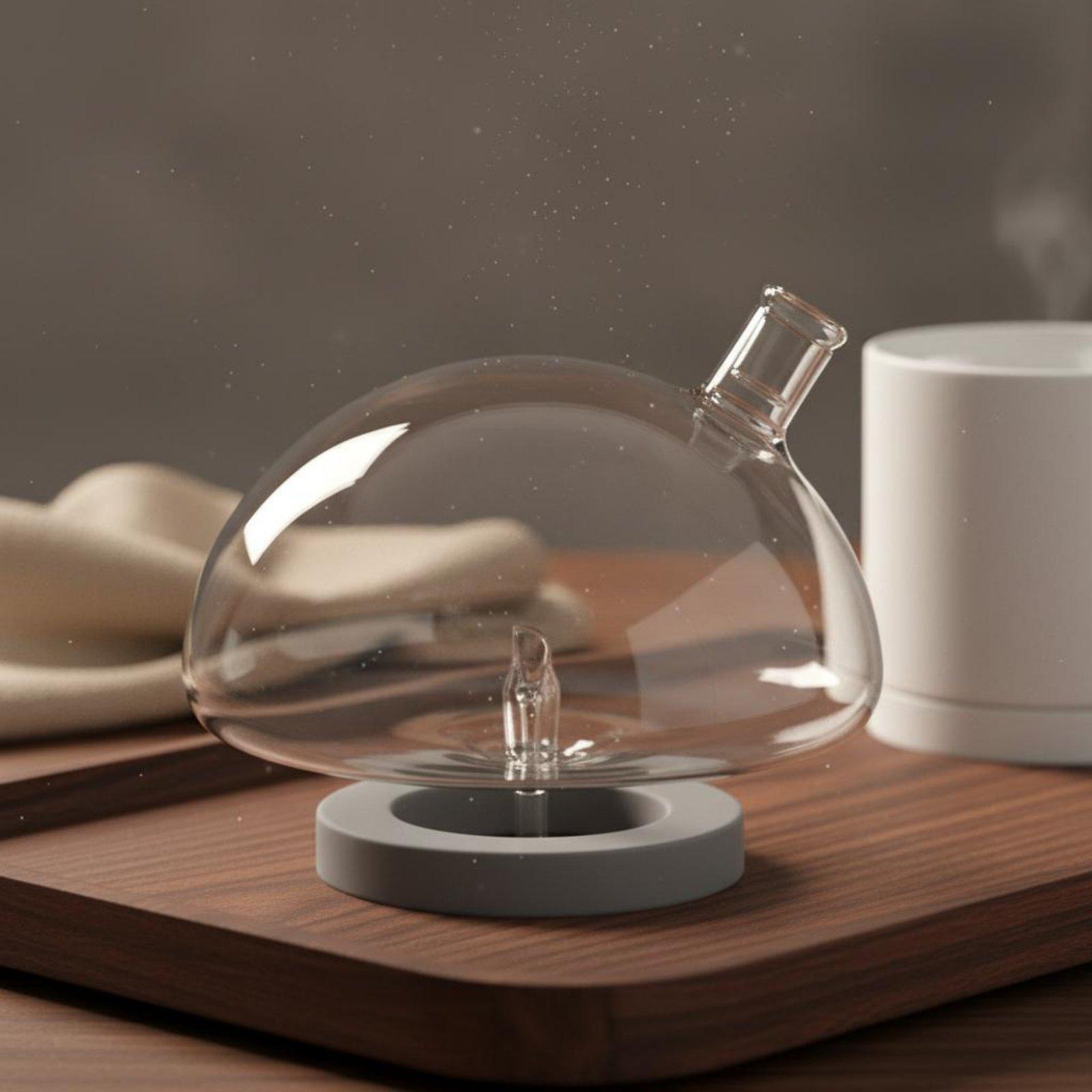 Fragrance In Home - ขวดดิฟฟิวเซอร์แบบแก้ว ใช้แทนได้กับเครื่องกระจายกลิ่นแบบไม่ใช้น้ำ สำหรับน้ำหอมปรับอากาศในบ้าน