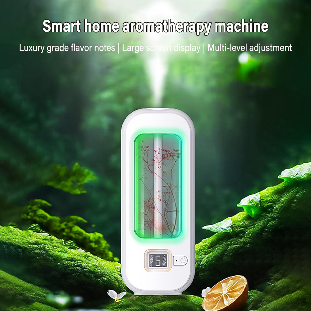Home Fragrance Ideas - เครื่องอโรมา เครื่องหอมอัตโนมัติในบ้าน เครื่องกระจายกลิ่นน้ํามันหอมระเหย Nebulizer สําหรับห้องครัวและห้องน้ํา กําจัดกลิ่น