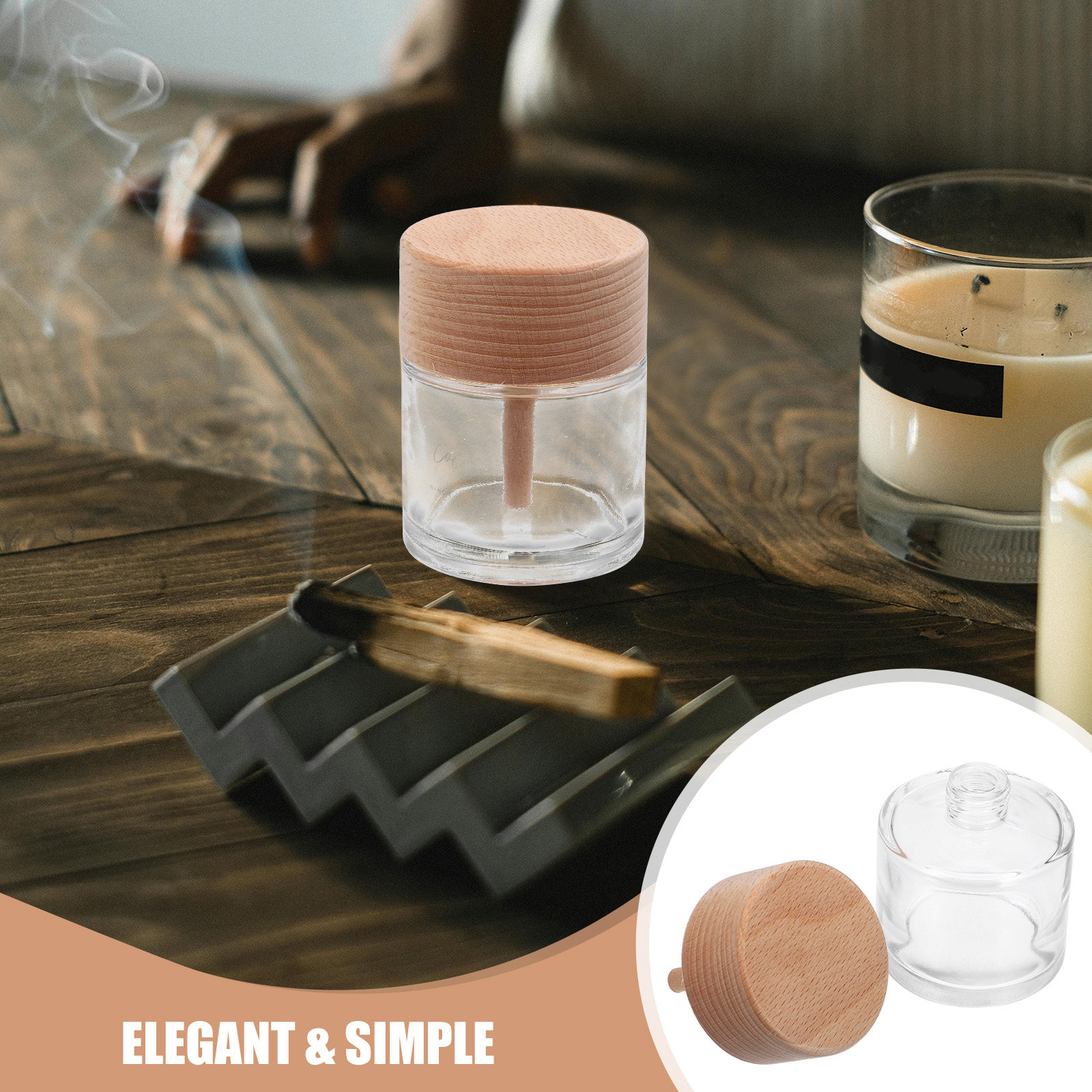 ขวดน้ำมันหอมระเหยขนาด 60 มล. ฝ - Home Fragrance Units บทวิจารณ์และราคา