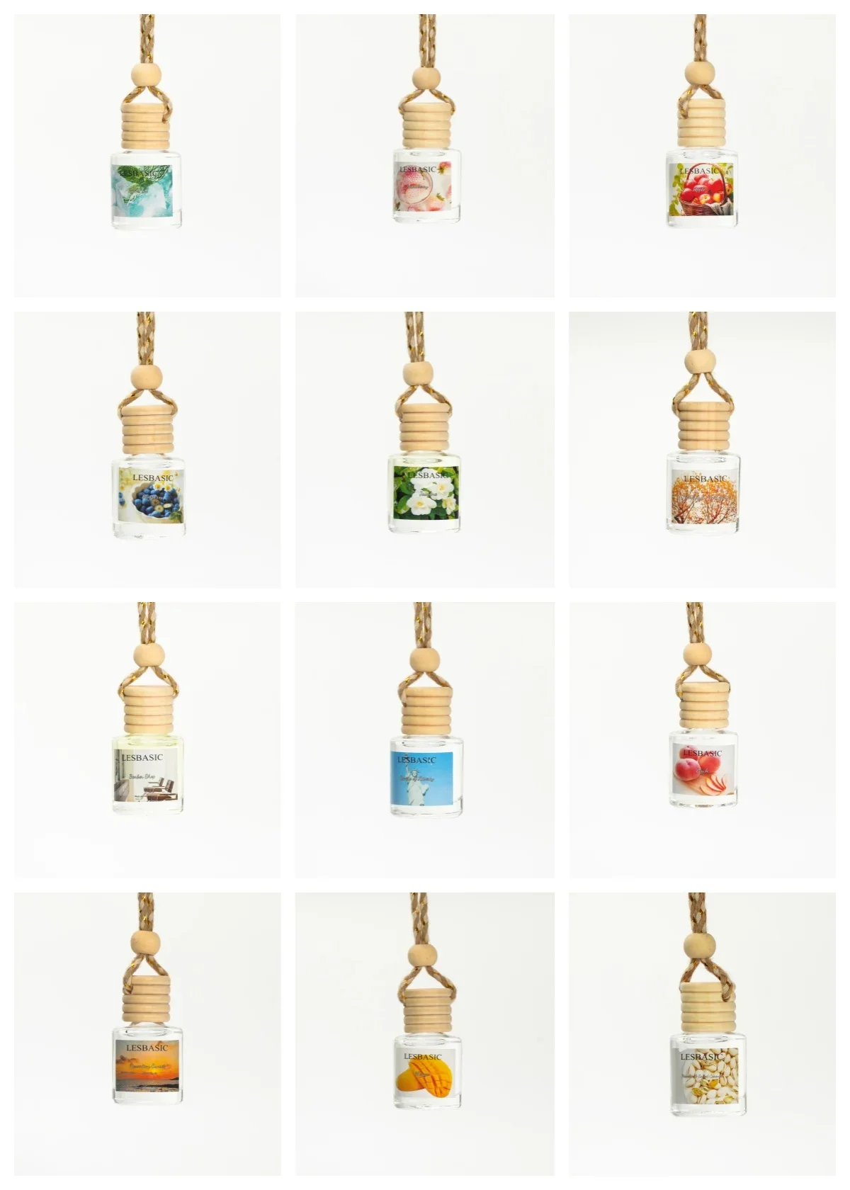 ขวดแก้วขนาดเล็กสำหรับแขวนในรถย - Home Fragrance Options บทวิจารณ์และราคา