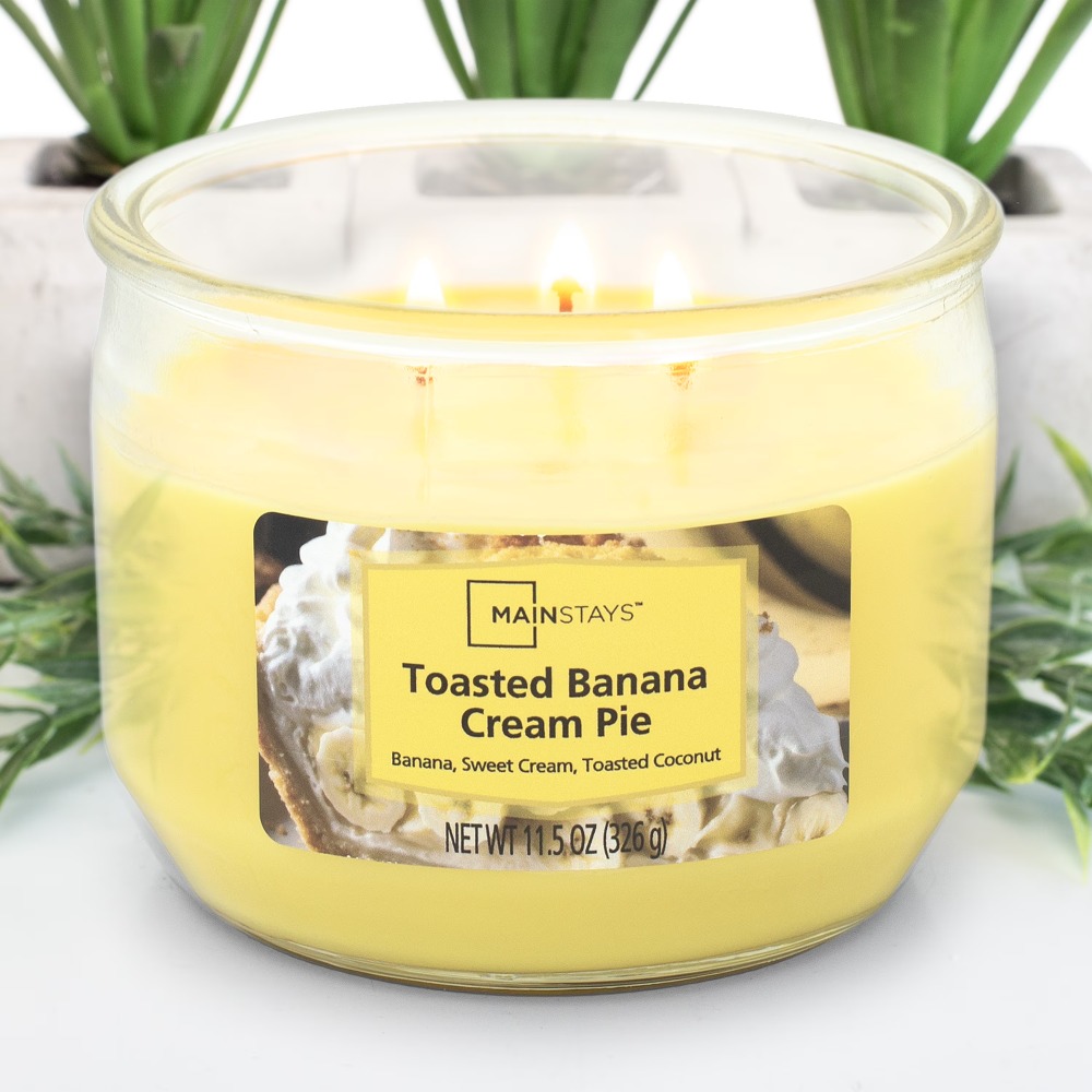 เทียนหอมกลิ่นพายกล้วยอบกรอบ 3  - Fragrance In Home บทวิจารณ์และราคา