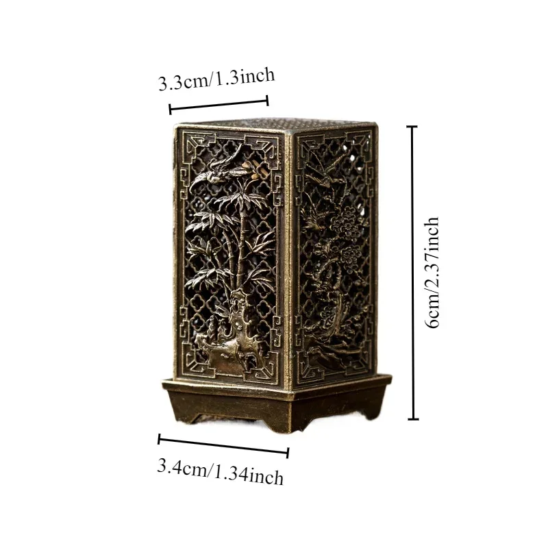 แนวตั้งธูป Burner สังกะสีโลหะผ - In Home Fragrance Products บทวิจารณ์และราคา