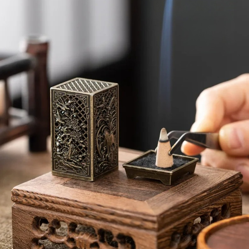 แนวตั้งธูป Burner สังกะสีโลหะผ - In Home Fragrance Products บทวิจารณ์และราคา