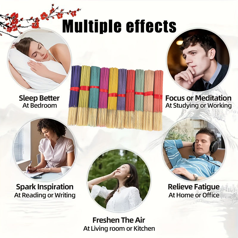 ธูปหอม 7 ชุด ขนาด 350/700 แท่ง - Home Fragrance Eucalyptus บทวิจารณ์และราคา
