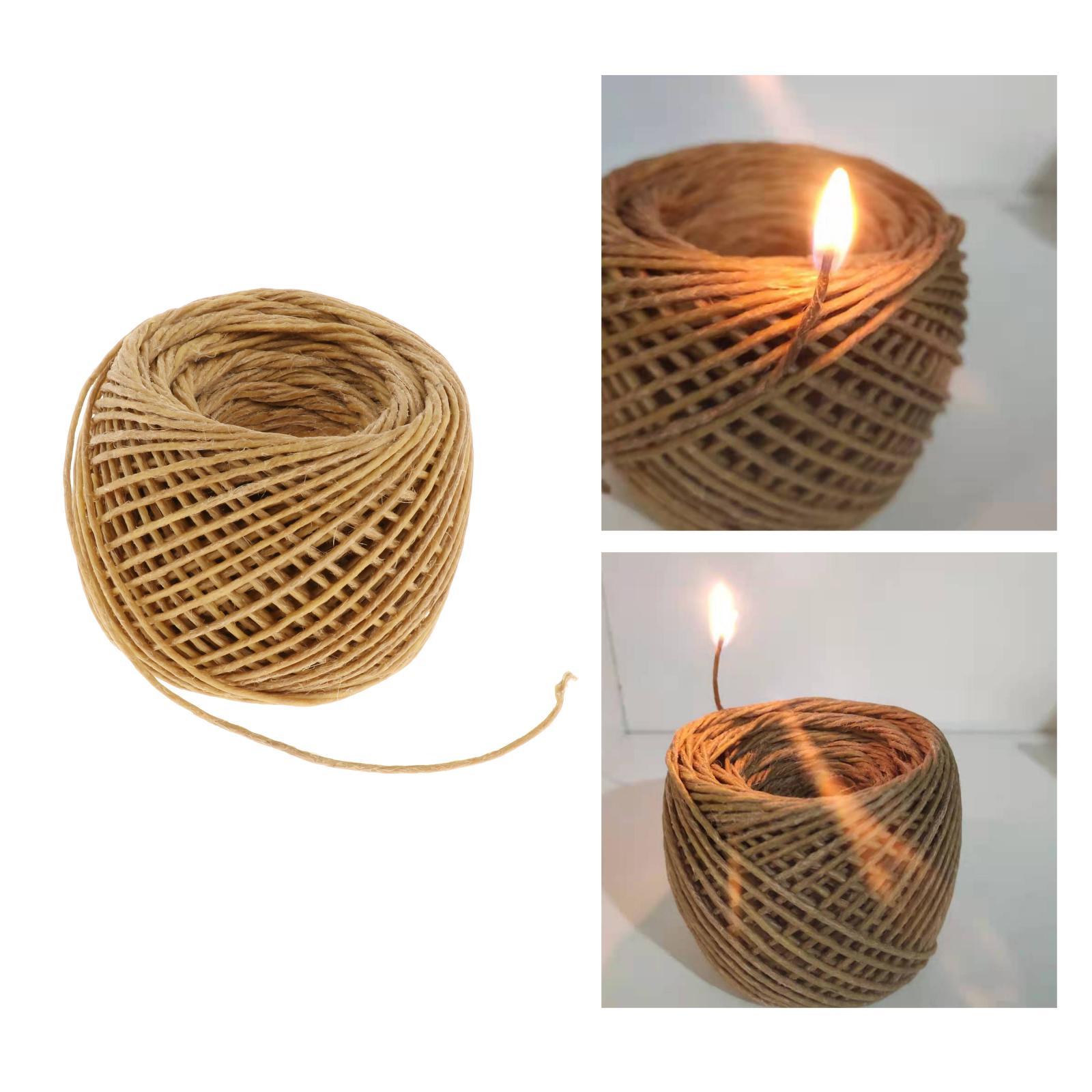 ไส้เทียน ขี้ผึ้งธรรมชาติ เชือก - Beeswax Taper Candle บทวิจารณ์และราคา