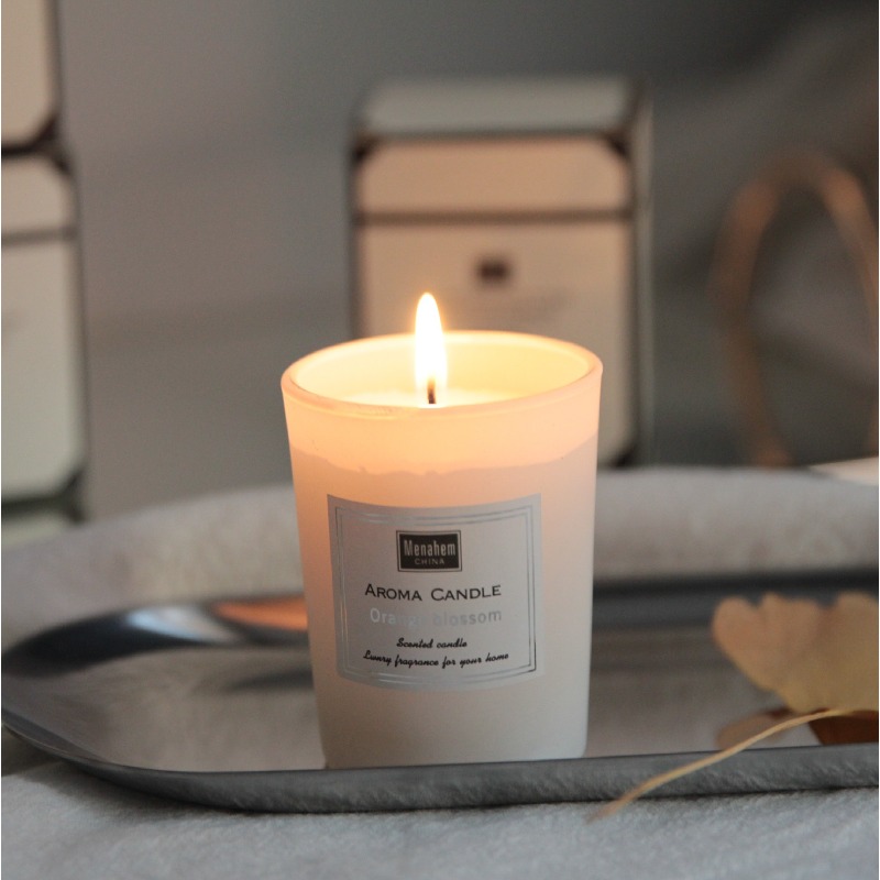 เทียนหอมในขวดแก้ว 3 สี ทำจากขี - Home Fragrance Options บทวิจารณ์และราคา