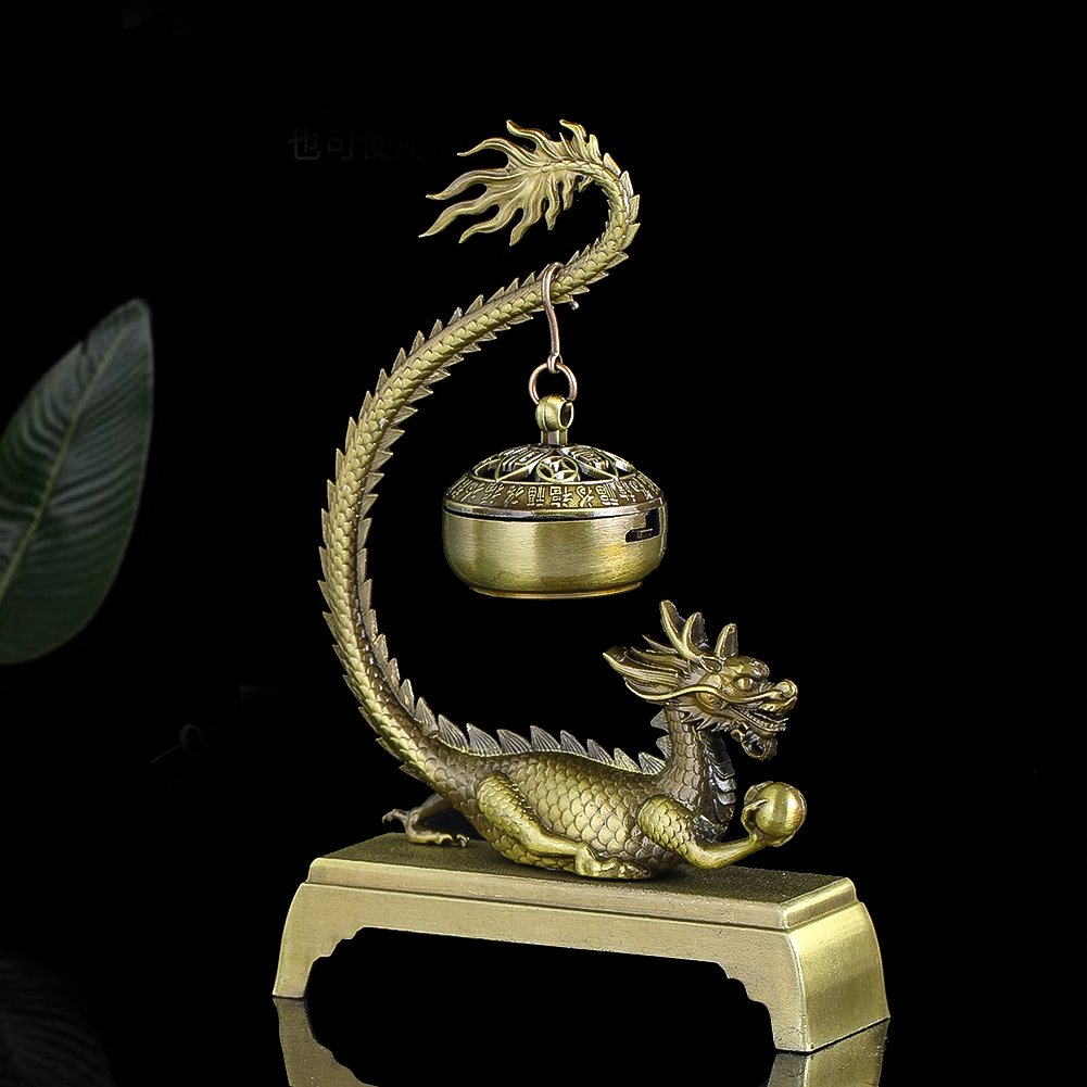 โลหะผสม Vintage มังกรจีนธูป Bu - In Home Fragrance Products บทวิจารณ์และราคา