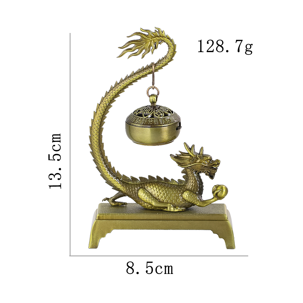 โลหะผสม Vintage มังกรจีนธูป Bu - In Home Fragrance Products บทวิจารณ์และราคา