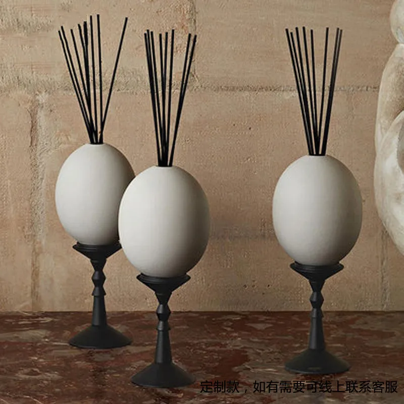 เซรามิกสีขาวเรียบง่าย รูปทรงไข - In Home Fragrance Products บทวิจารณ์และราคา