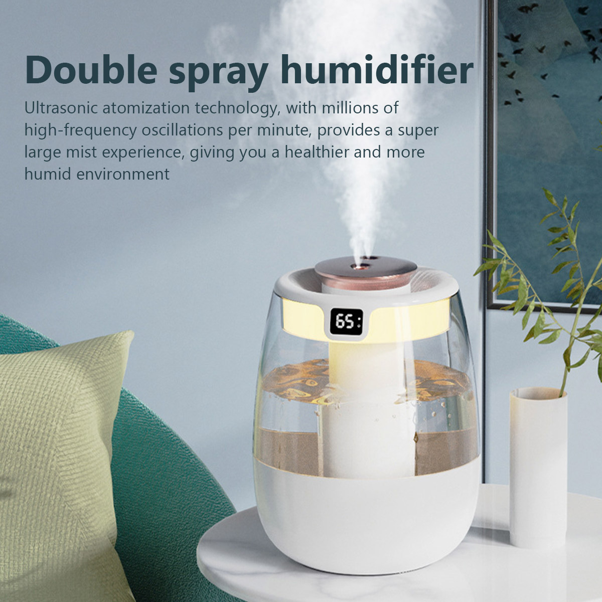 1.3L Air Humidifier สเปรย์คู่พ - Home Fragrance Mist บทวิจารณ์และราคา