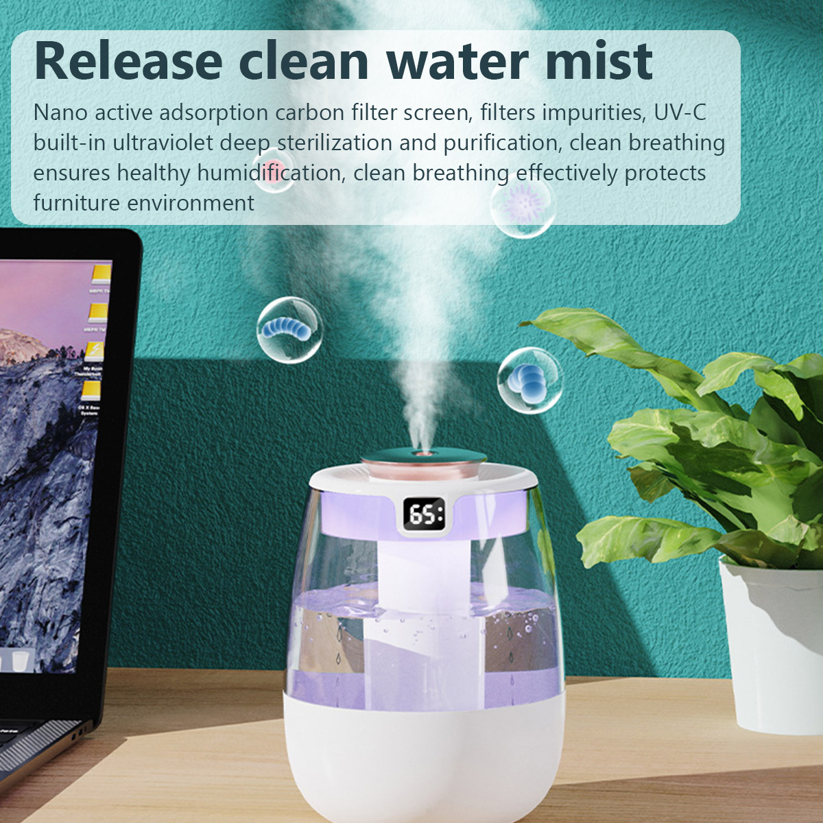 1.3L Air Humidifier สเปรย์คู่พ - Home Fragrance Mist บทวิจารณ์และราคา